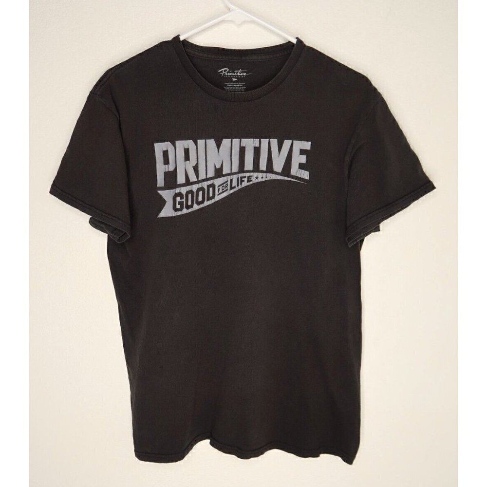 Primitive Stadium T-Shirt Size Medium Black Logo Skateboard Streetwear Medium